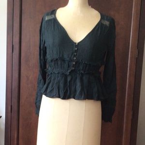 AMERICAN EAGLE BOHO SHIRT